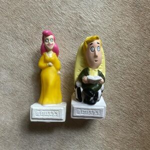 Vintage Beetlejuice Plastic Characters